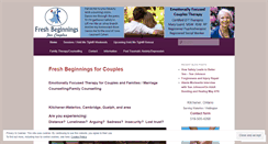 Desktop Screenshot of freshbeginningsforcouples.net